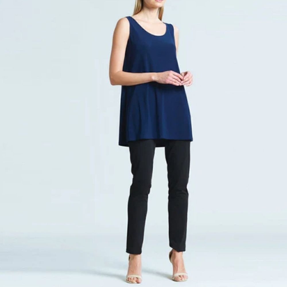 Clara Sun Woo Periwinkle Long Scoop Tank